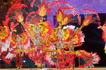 Concurso de comparsas infantiles del Carnaval de Las Palmas de Gran Canaria (Foto TA)